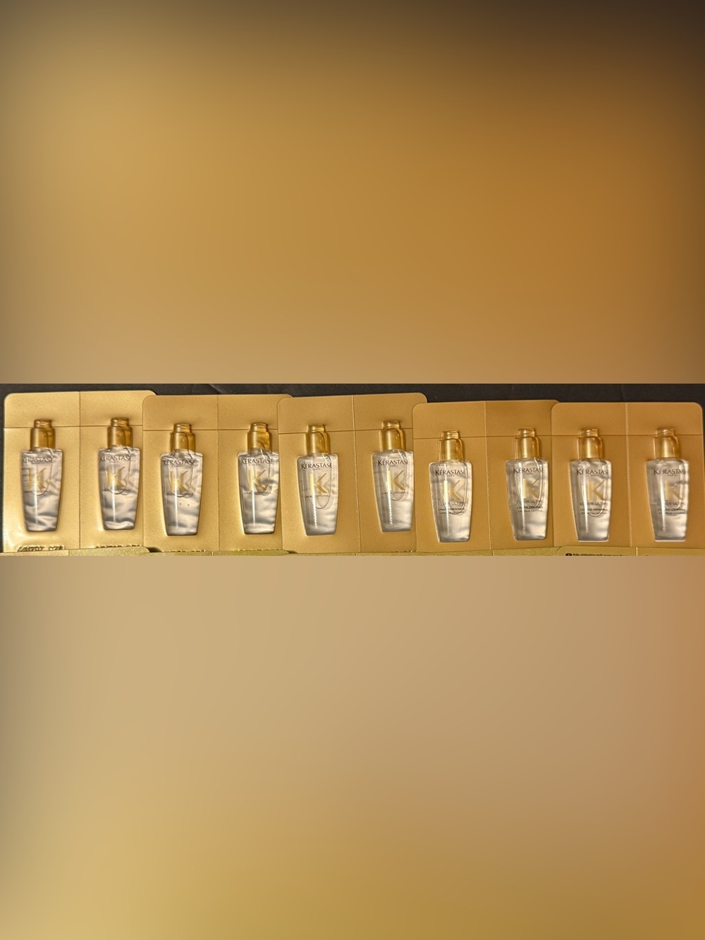 Lot of 10 Kérastase Elixir Ultime L'Huile Originale Hair Oil Samples 2ml Each - Picture 1 of 2